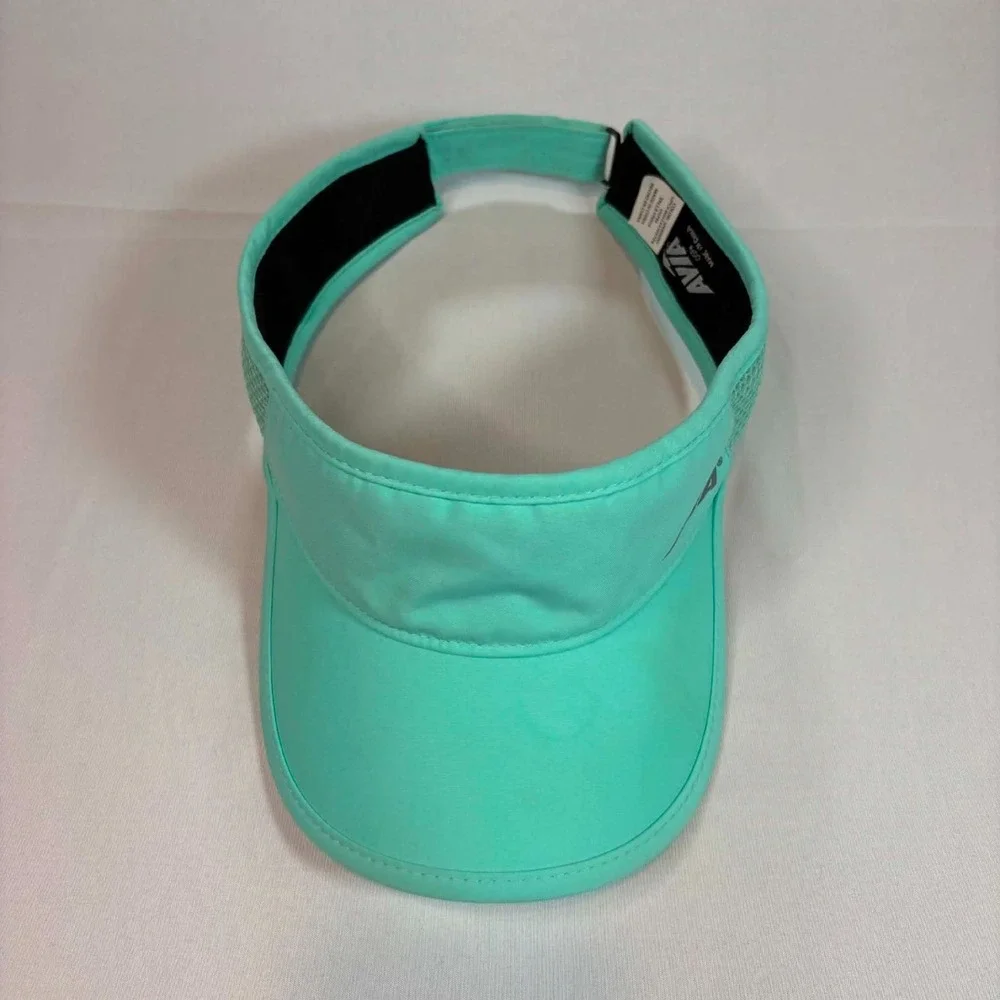Avia Womens Spearmint Mint Green Athletic Sport Running Sun Visor OSFM Adjustabl